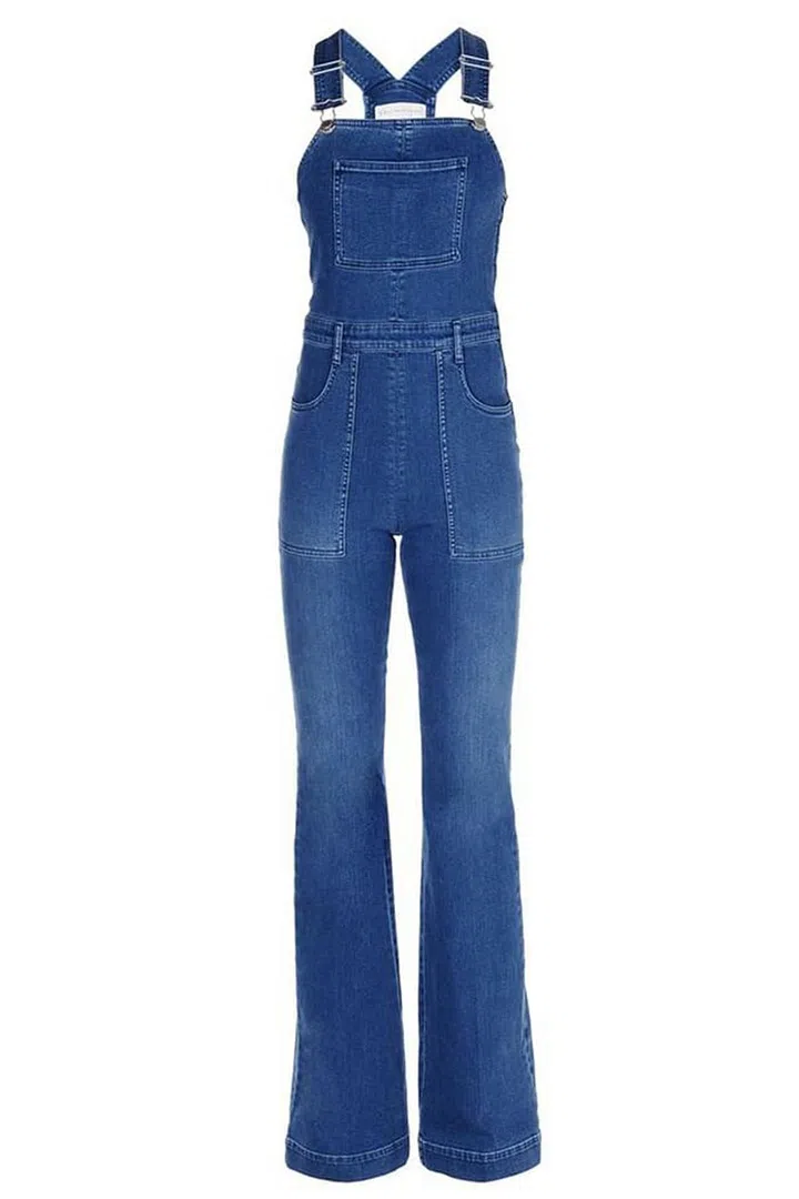 Denim dungarees, £515, Stella McCartney