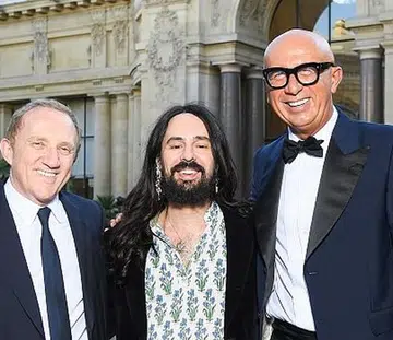 Francois-Henri Pinault, Alessandro Michele, Marco Bizzarri - Gucci Kering Paris Hortus Deliciarum High Jewellery