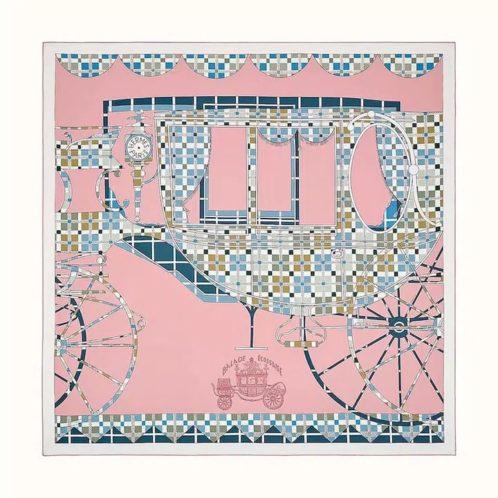 Balade Ecossaise Scarf 90, $730, Hermès
