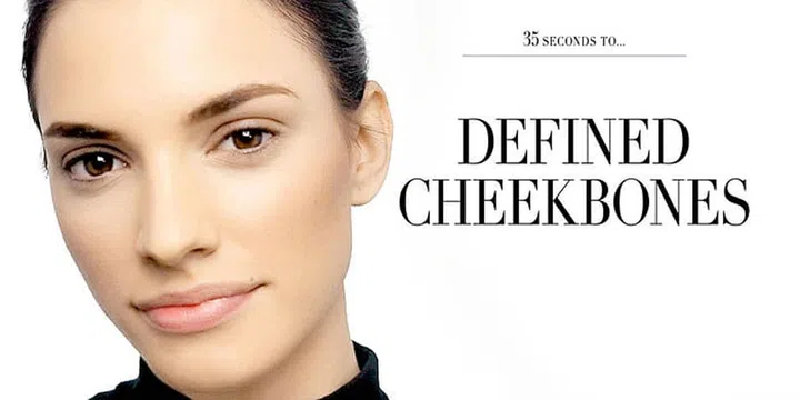 How To Contour Your Cheekbones In 35 Seconds