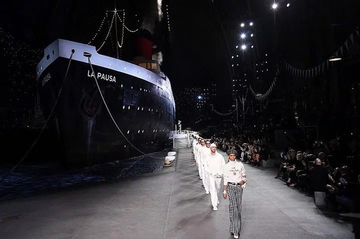 Chanel’s Cruise 2018/2019 runway show in Paris. Photo: Getty