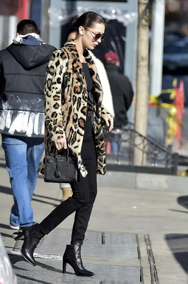 The more soft spoken of the Hadid sisters sure knows how to speak volumes with her amazing wardrobe. (Photo: Getty)