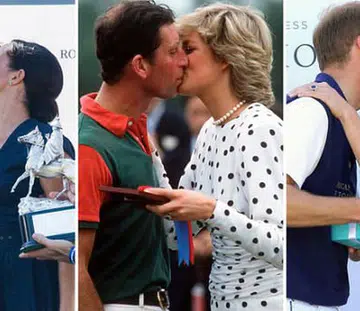 Prince Harry and Meghan Markle, Prince Charles and Princess Diana, Prince William and Kate Middleton