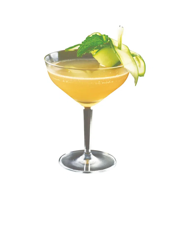 Bespoke gin cocktail 