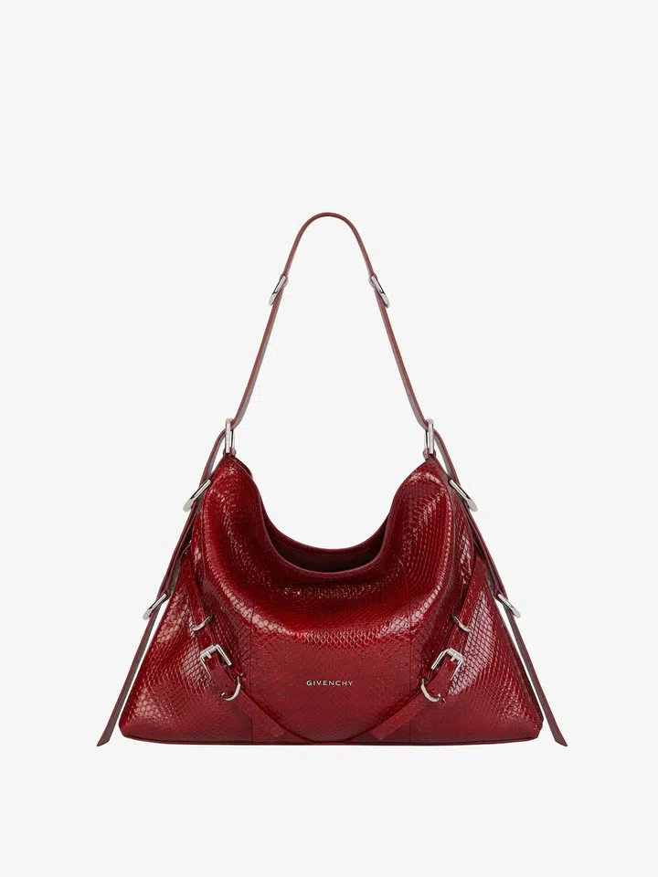 medium voyou bag in python Givenchy red bag