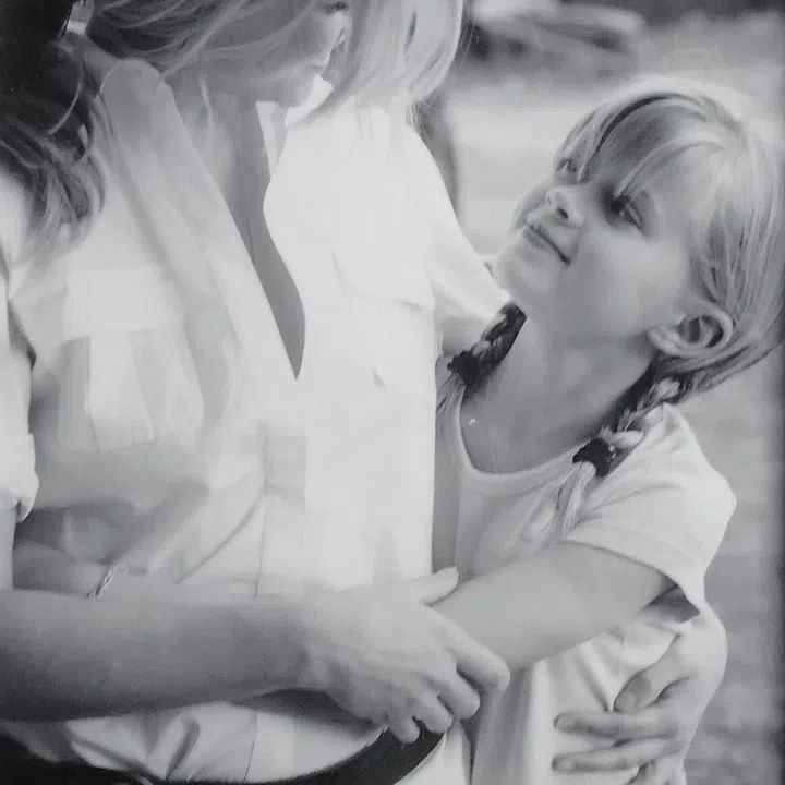 "happy mother's day to my lovely mama. you taught me to be kind, thoughtful, motivated, and strong, and I'm so lucky to have all your wisdom around me. ?". Photo: @avaphillippe