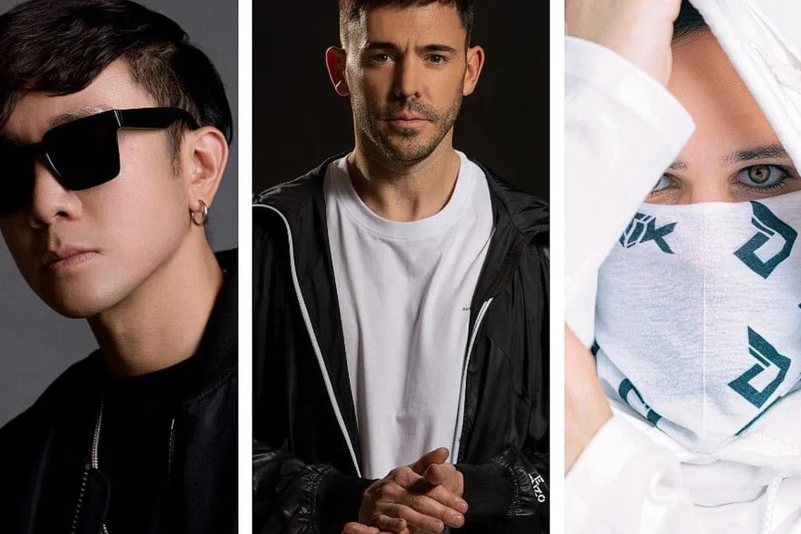 Inquisitive, Darren Styles And Dimatik Rock GLOWHARD | Harper's Bazaar ...