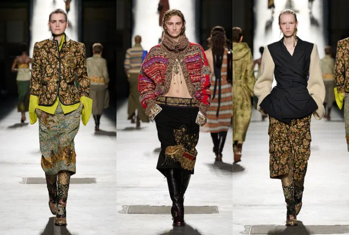 grounded glamour dries van noten