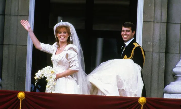 The Duke and Duchess of York on the balcony of Buckingham Palace
Photo: Getty Images