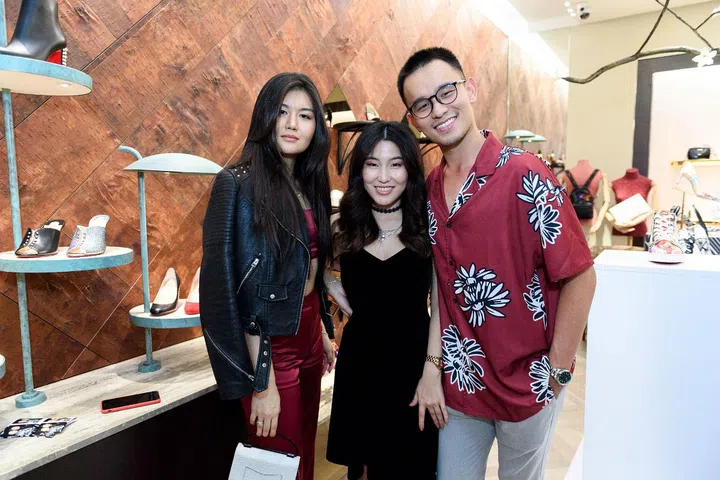 Zhamilya, Aranjin and Dylan Chan. Photo by: Ashley Mak