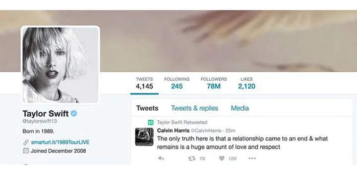 Calvin Harris Is Not Happy About Taylor Swift's New British Boyfriend