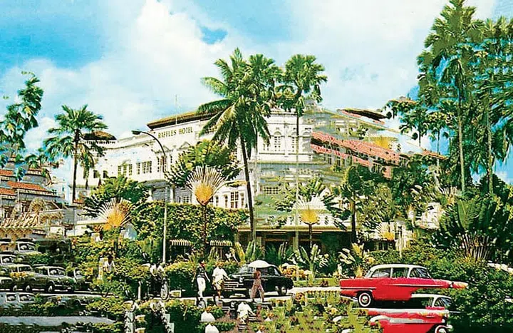 Raffles Hotel: Then meets now