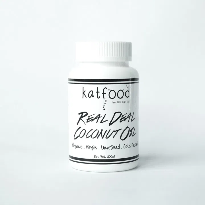 Real Deal Coconut Oil, $17.90, Katfood