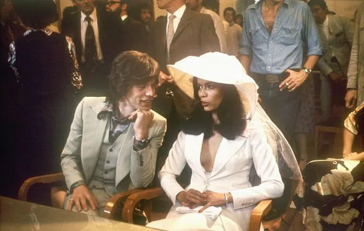 Marrying Mick Jagger in 2014. Never not epic. 