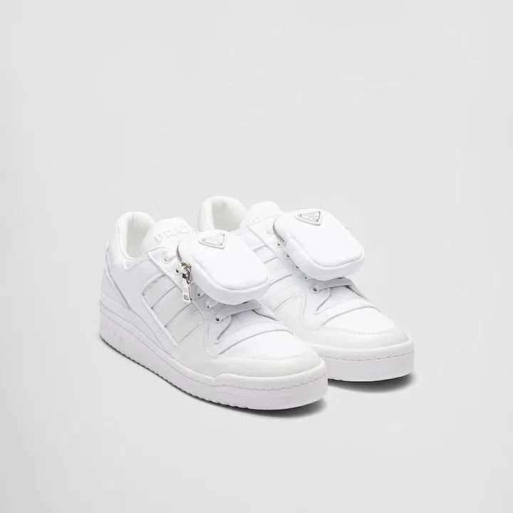 Adidas For Prada Re-Nylon Forum Sneakers, $1,350, Prada
