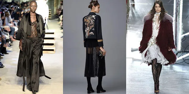 Givenchy Spring 2016, Valentino Pre-Fall 2016, Rodarte Spring 2016 / Photo: Getty