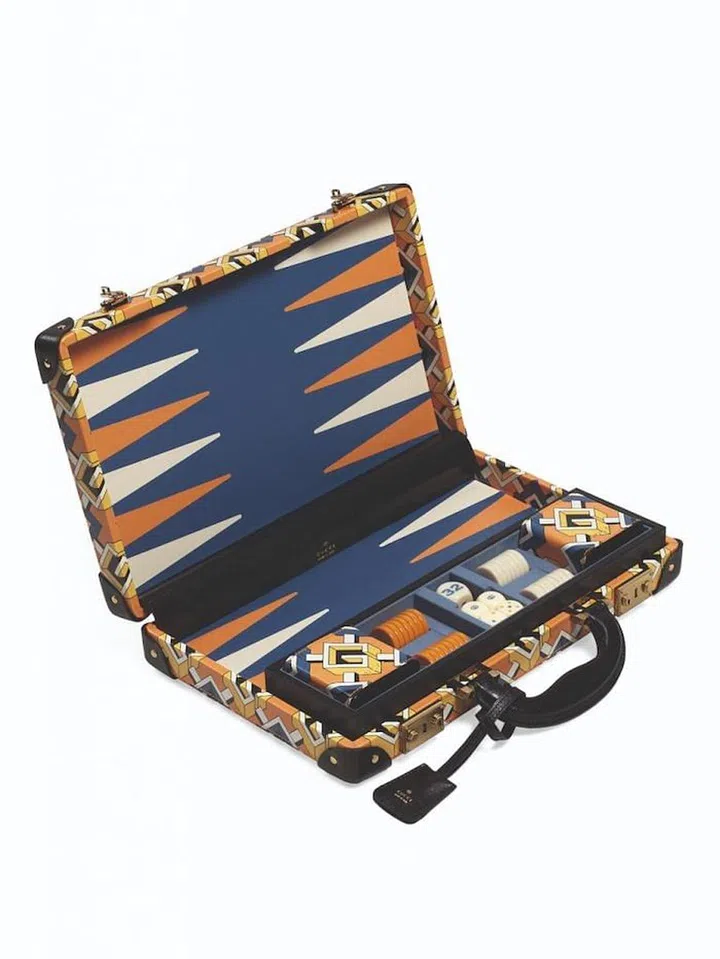 Backgammon set, price unavailable, Gucci