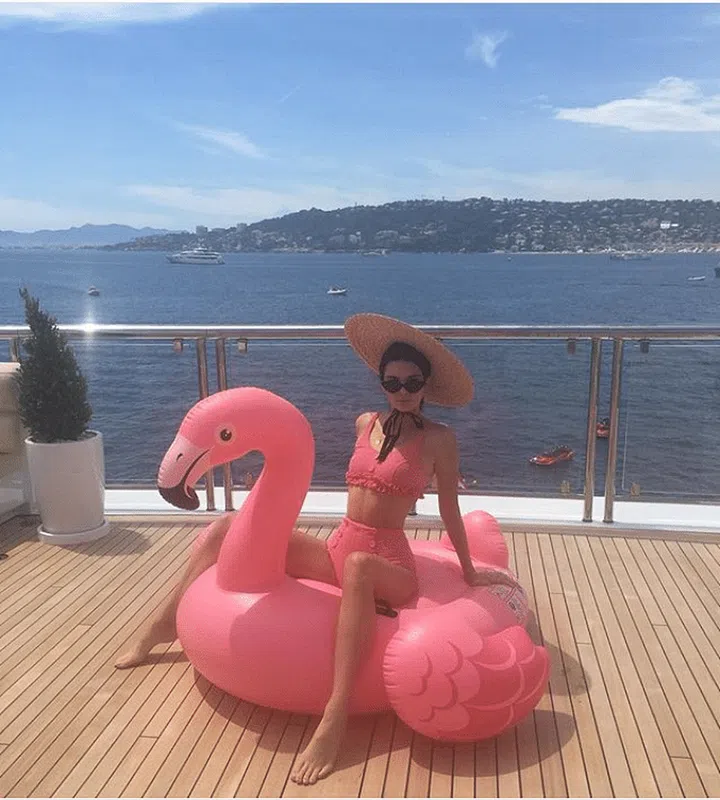 Worn by: Kendall Jenner, Lucy Williams and Princess Maria Olympia of Greece.