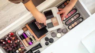 declutter skincare makeup 