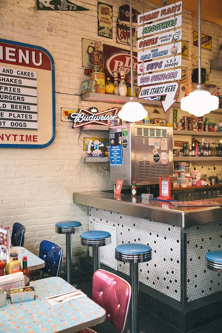 For breakfast, lunch, or dinner, check out this really cute American diner chain called Big Daddy’s. Photo: Andrea Chong