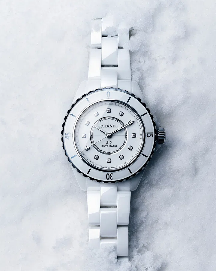 chanel j12 watch white ceramic