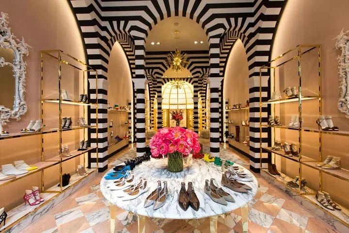 Ryan Korban Creates A Shoe Shrine For Aquazzura