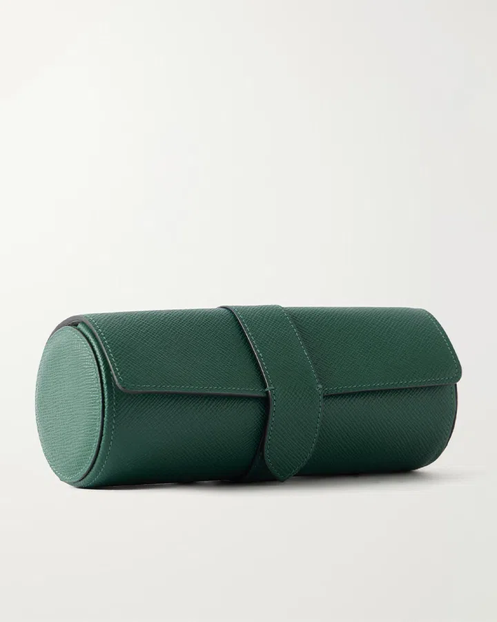 Harper’s BAZAAR’s Ultimate Jewellery Cleaning And Storage Guide | smythson green jewelelry case