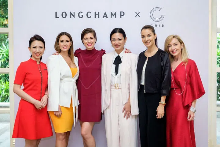 From left: Loh May-Han, Claire Jedrek, Mollie Jean De Dieu, Tjin Lee, Nadia Hutagalung, and Paige Parker.

Photo: Courtesy