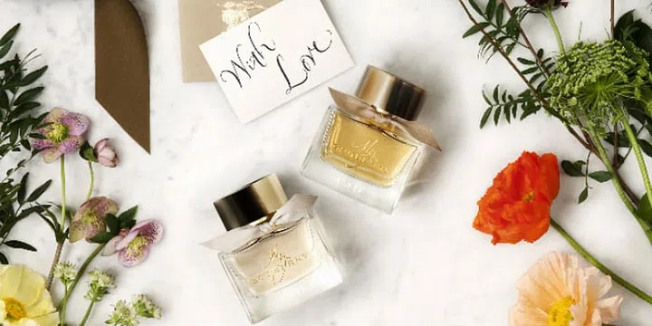 Inspired by the brand's iconic trench, My Burberry EDT, $175 for 90ml; and My Burberry EDP, $215 for 90ml, contain sweet pea, peonies and roses for an air of elegance and femininity. 