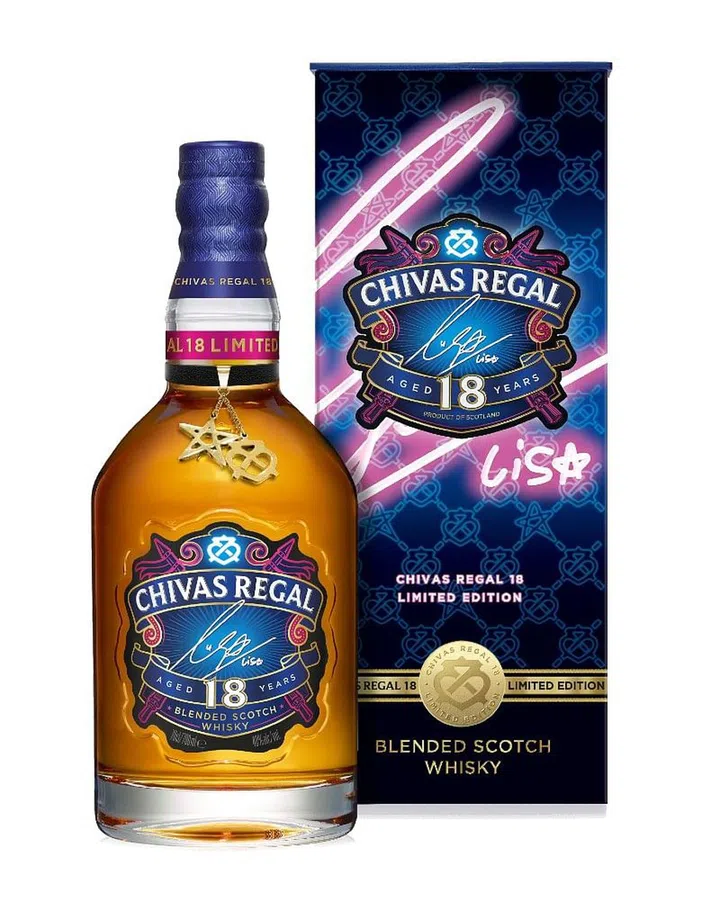 Blackpink's LISA Drops Exclusive Chivas 18 Collab Bottle