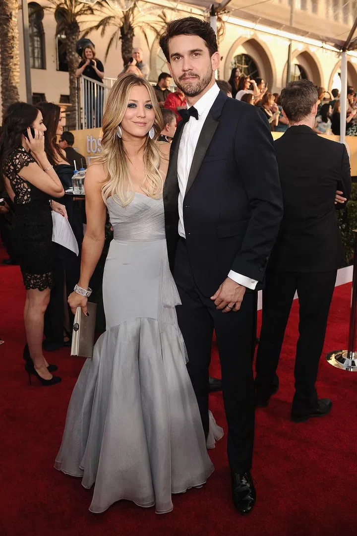 The Big Bang Theory actress and former tennis player got engaged after just three months of dating in September 2013. They tied the knot three months after that, in December 2013, but split 21 months later.
Photo: Getty