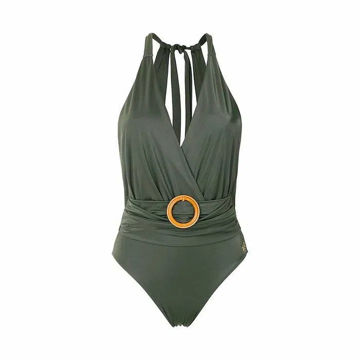 Buckled Swimsuit, $234, Bridgette at Farfetch