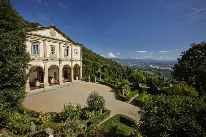 The Kardashians took Florence during Kim and Kanye’s 2014 nuptials and stayed at Villa San Michele–originally a Renaissance-era monastery that is now one of Italy’s most revered boutique hotels. The historic Villa is situated on a cliffside overlooking the Tuscan capital’s star attractions, including the Duomo and Palazzo Vecchio. Lush gardens frame the beautifully appointed hotel, which is as much a cultural gallery as it is a place to sleep; its façade is attributed to Michelangelo and it has an exhibition of the city’s best street artists running throughout the 2017 season. Other notable guests include Julia Roberts, Elton John, and Prince Charles, who visited earlier this year with Camilla.