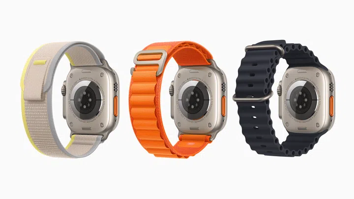 (left to right) Trail Loop, Alpine Loop, and Ocean Band. Photo: Apple