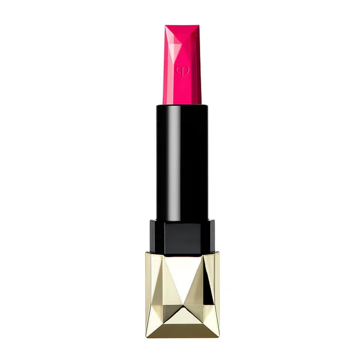 We love Clé de Peau Beauté’s Extra Rich Lipstick in 315, $105, for its opaque coverage and ultra-luxe velvety texture.