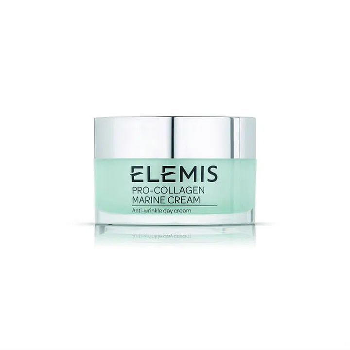 Improves the condition of ageing skin with Padina pavonica extract, a Mediterranean algae, that restores suppleness and elasticity. Luxurious blend of Ginko biloba, rose and mimosa absolutes are potent antioxidants that provide superior protection against external aggressors.  (Photo: Elemis)