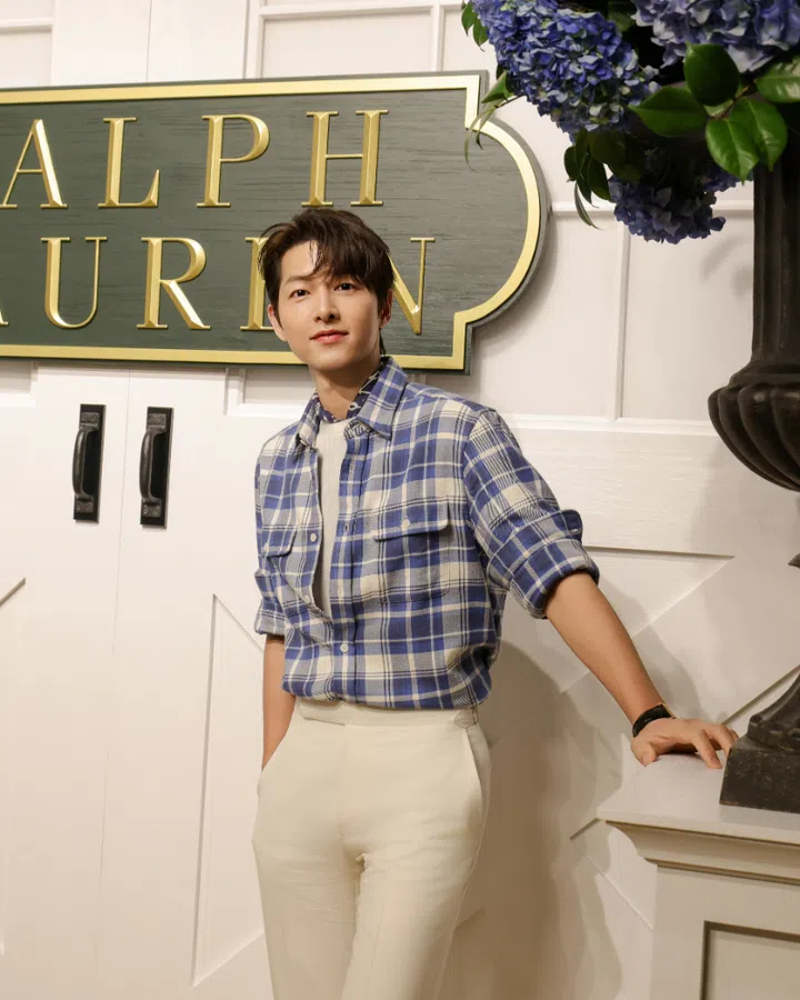 Song Joong-ki Ralph Lauren Shanghai