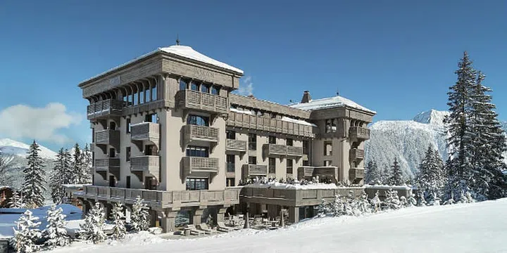 AMAN Le Mélézin is situated at 1,850m above sea level in the French Alps