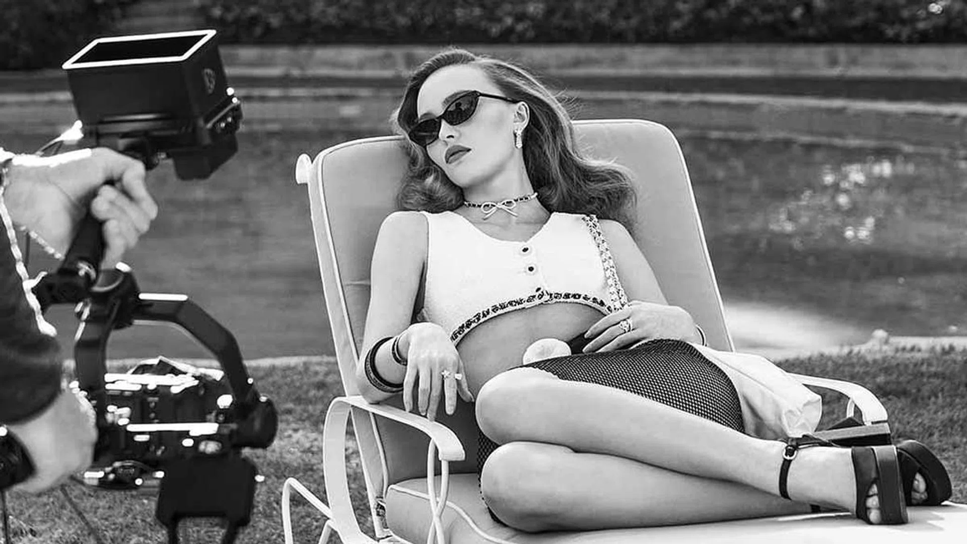 Actress Lily-Rose Depp On The Chanel 22 