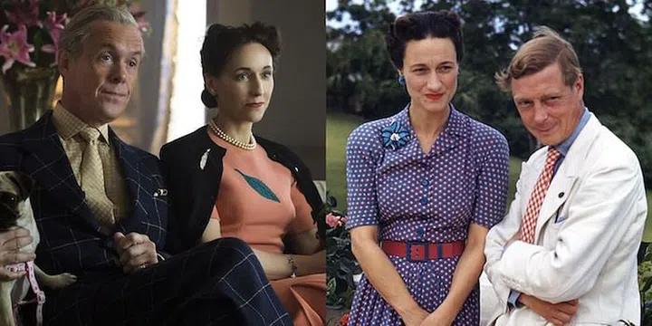 This controversial couple were a focal point of The Crown during the show's first season, and will hopefully make a triumphant return on 8 December. More importantly, Lia Williams looks so much like Wallis Simpson that we can hardly tell the difference between them.