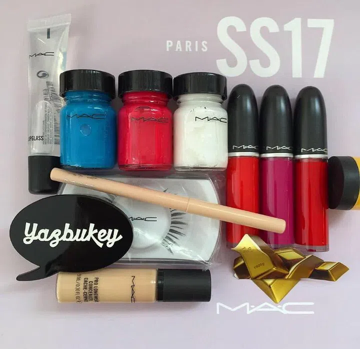 Bold pops of colours to match Yazbukey's graphic prints.