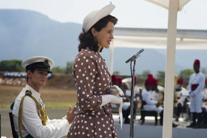 Claire Foy in The Crown