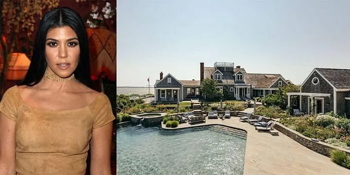 Sometimes, you need a vacation from a vacation. After celebrating daughter Penelope's fourth birthday in the Bahamas, Kourtney Kardashian headed to this luxe Nantucket rental - ex Scott Disick in tow. The $6.628 per night Airbnb boasts access to a private beach, pool, and in-home theater.