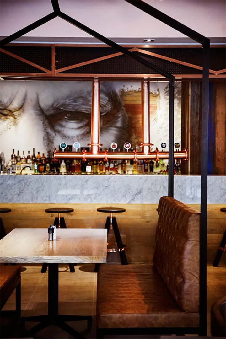 Winner of Best Middle East & Africa Bar, design by Studio A.
