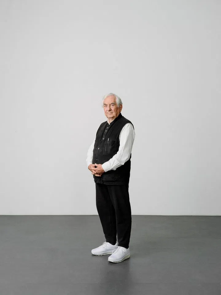 Daniel Buren.

Photo: Louis Vuitton