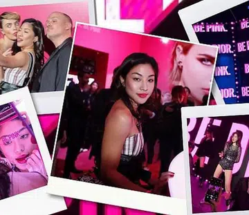 Cara Delevingne, Narelle Kheng, Peter Philips Dior Addict Stellar Shine Seoul Korea Beauty Lipstick Event Dean Sun Mi