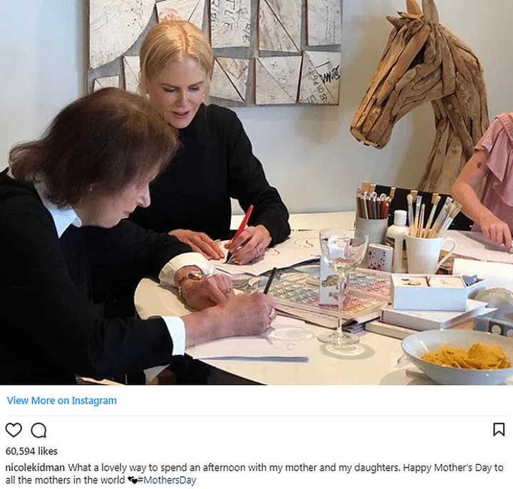 Photo: Instagram/@nicolekidman