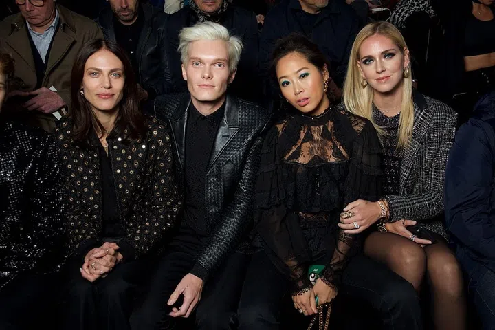 Aymeline Valale, Luke Baines, Aimee Song, Chiara Ferragni