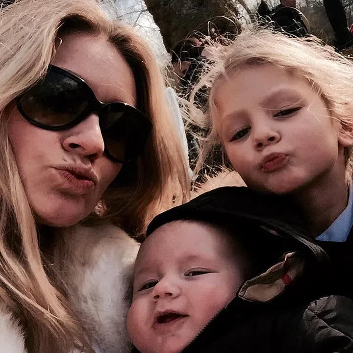 Nikkie Plessen with her children. Photo: Courtesy of Nikkie Plessen