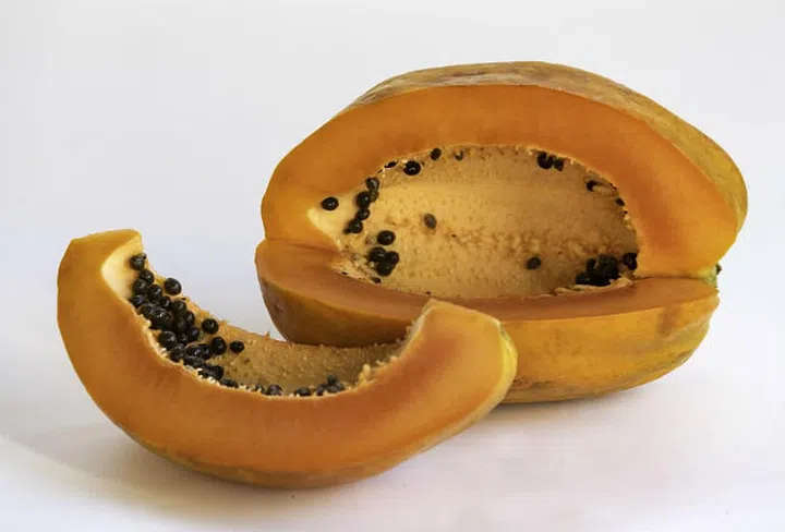 Retinol, a form of vitamin A that's abundant in orange/yellow coloured fruits, are great for promoting enhanced cell turnover. Skin-clogging dead skin cells will shake off upon usage. In the long run, skin will be decongested, skin tone will even out, and early signs  of ageing like fine lines will dissipate. Best used at night before bed, as this compound is sensitive to light. Because skin is thinner by the next day, don't forget to leave your house with sunscreen (as you already shouldn't)! Photo: Getty